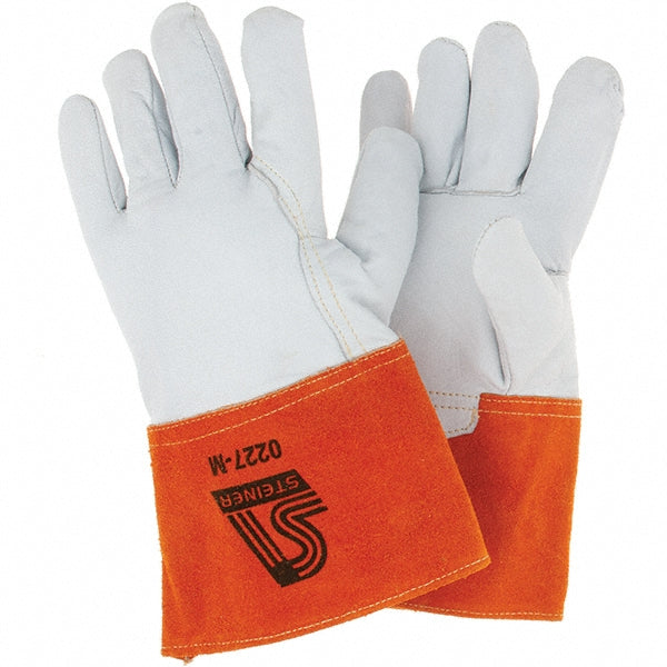 Steiner 0227-M Welding Gloves Size Medium, Goatskin Leather, TIG Welding Application