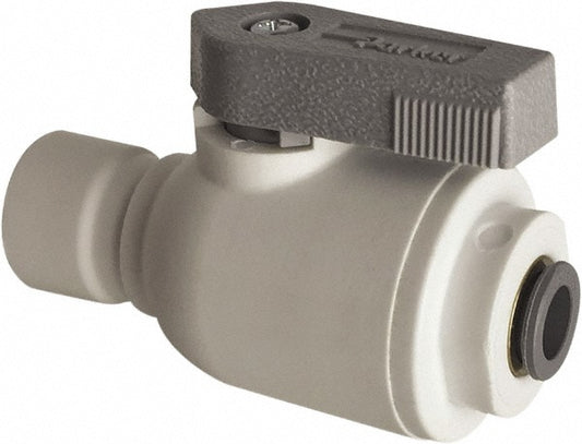 Parker LFPP6VUC6 Union Connector Bi-Directional Manual Ball Valve 3/8" Pipe, Full Port