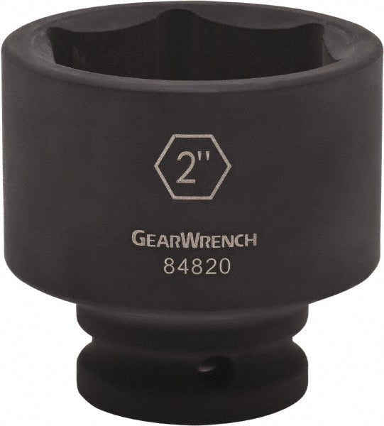 GEARWRENCH 84820 Impact Socket 3/4" Drive, 2" Socket, Hex Drive