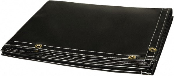 Steiner 322-6X8 8' High x 6' Wide x 14mm Thick Transparent Vinyl Welding Curtain