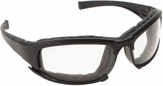 Bouton 250-CE-10090 Safety Glasses Anti-Fog & Scratch-Resistant, Polycarbonate, Clear Lenses, Full-Framed