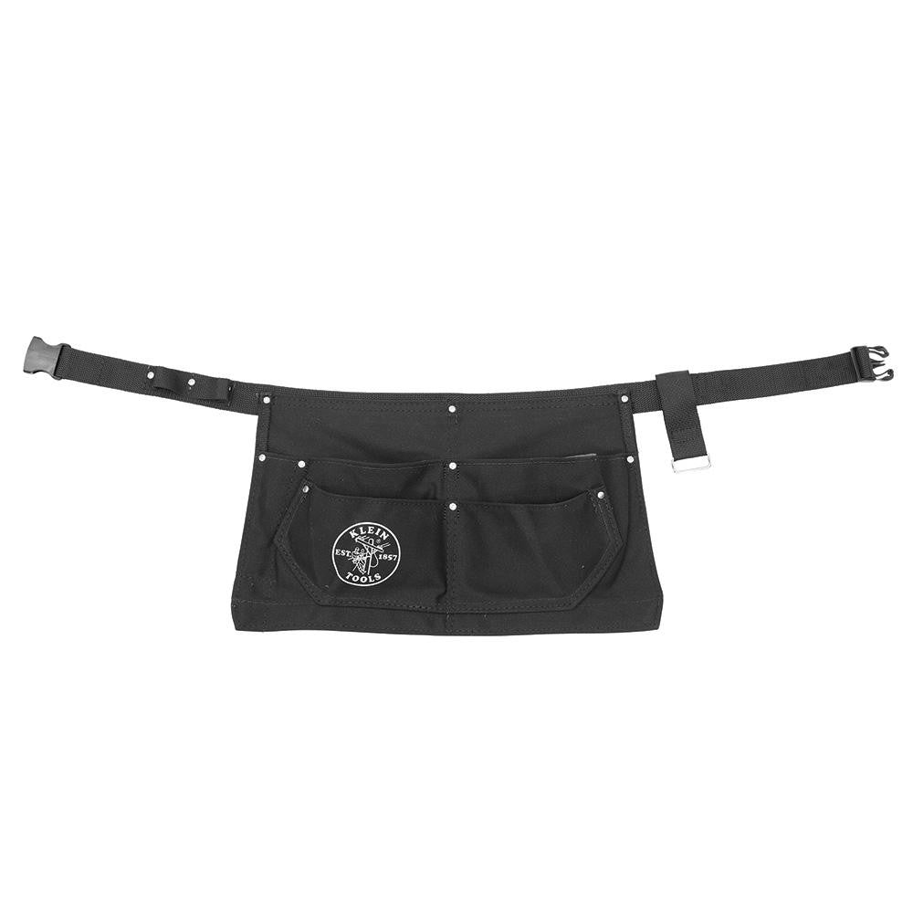 Klein Tools 42200 Tool Pouch 6 Pockets, Canvas, Black