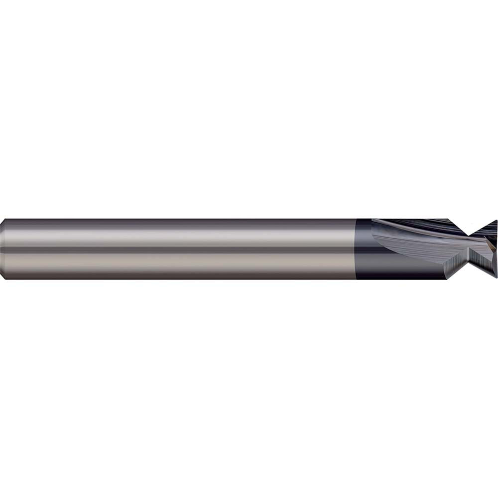 Harvey Tool 23914-C3 Dovetail Cutter 48 &deg, 0.083" Cut Dia, 0.085" Cut Width, Solid Carbide
