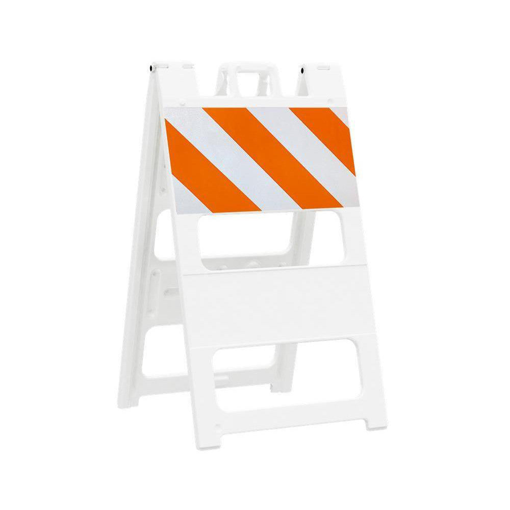 PRO-SAFE 100-WT12EG 24 Inch Wide, 45 Inch High, Reflective, Plastic Type 1 Barricade