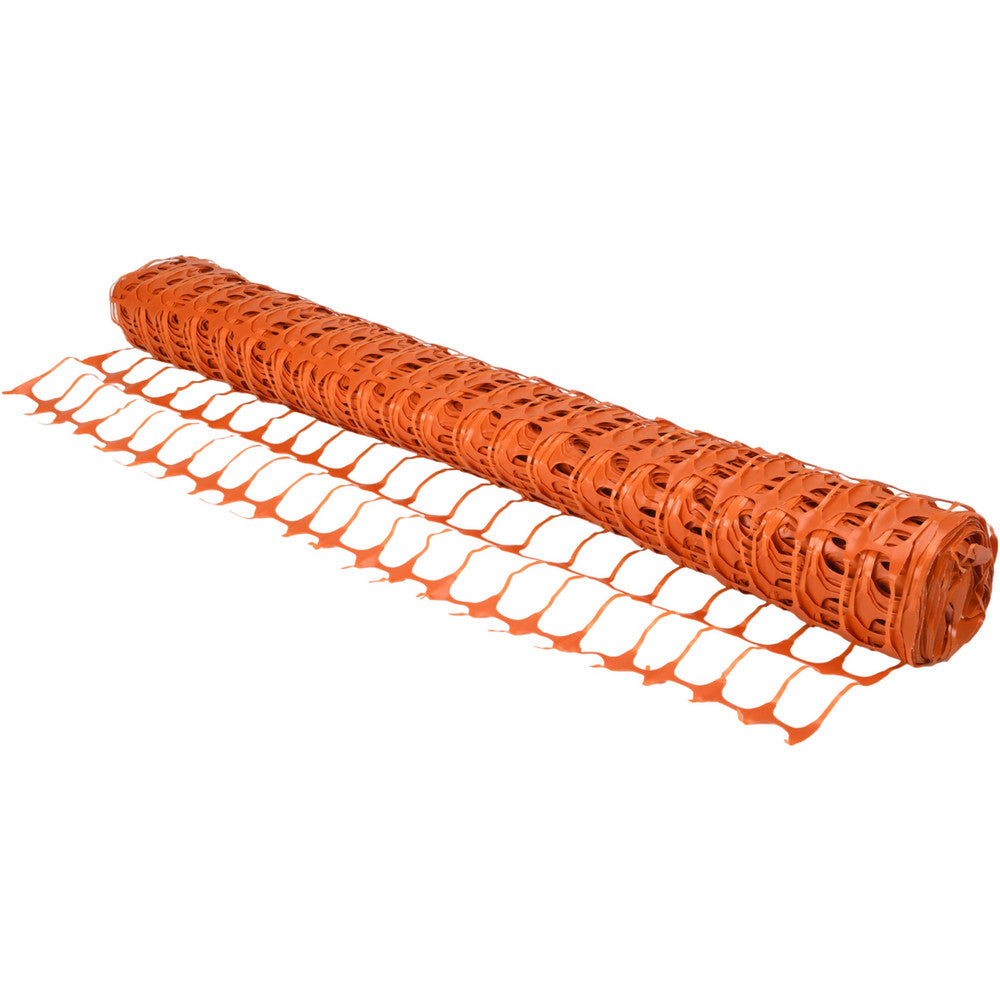 PRO-SAFE 03-902 100' Long x 4' High, Orange Temporary Warning Barrier Fence