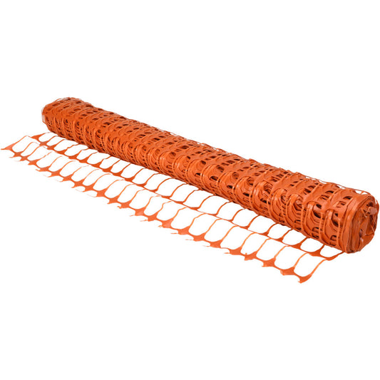 PRO-SAFE 03-902 100' Long x 4' High, Orange Temporary Warning Barrier Fence