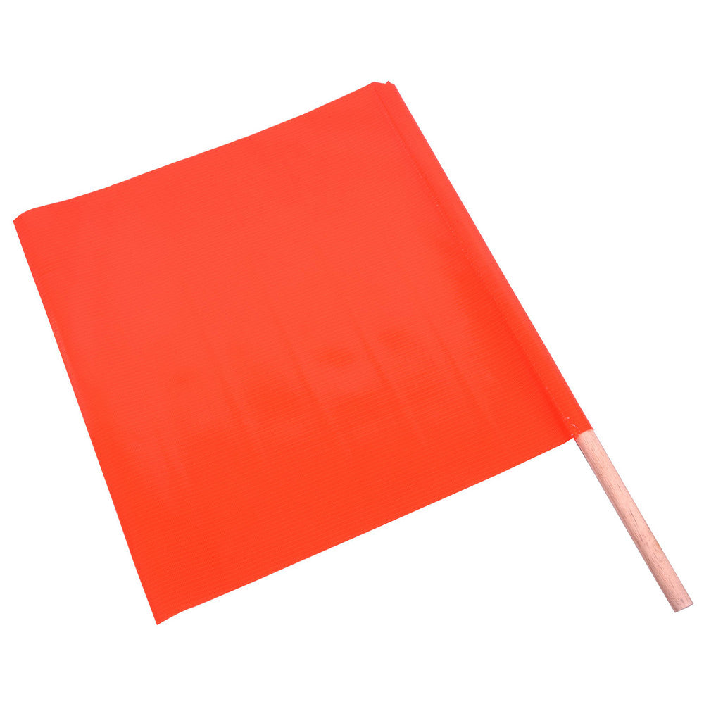 PRO-SAFE DH-FLAG-18 18 Inch Wide x 18 Inch High Vinyl Warning Flag