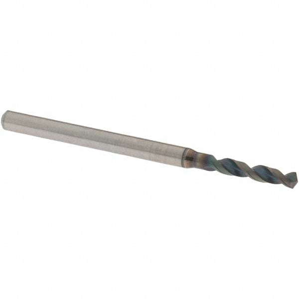 OSG 8650240 Screw Machine Length Drill Bit 2.40 mm (0.0945) Dia, 130 deg, Vanadium High Speed Steel