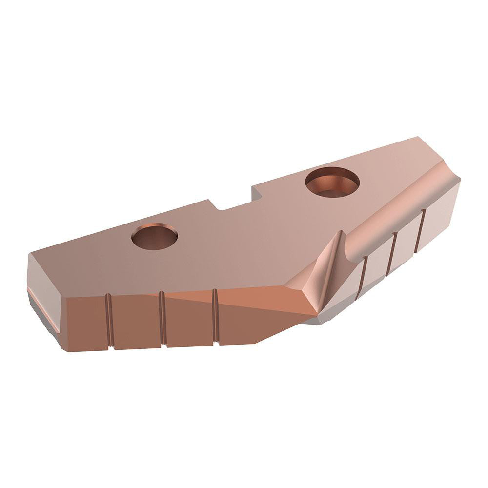 Allied Machine and Engineering 454H-56 Spade Drill Insert 56.00 mm Dia, Seat Size 4, Cobalt, 132 deg Point
