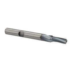 Emuge GFR35106.5043 Helical Flute Thread Mill 1/4-28, Internal, 3 Flute, 1/4" Shank Dia, Solid Carbide