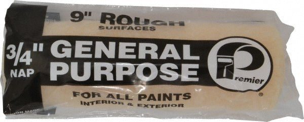Premier Paint Roller PR105C9 General Purpose Paint Roller Cover 3/4" Nap, 9" Wide