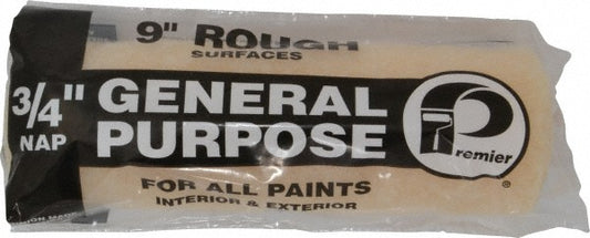 Premier Paint Roller PR105C9 General Purpose Paint Roller Cover 3/4" Nap, 9" Wide