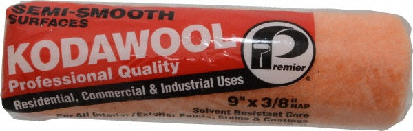 Premier Paint Roller 9KW2-38 General Purpose Paint Roller Cover 3/8" Nap, 9" Wide