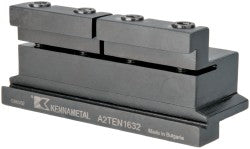 Kennametal 1878051 Tool Block Style A2TEN, 32mm Blade Height, 4.33" OAL, 1.89"& OAH, Indexable Cutoff Blade Tool Block