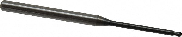 OSG 3112125 Ball End Mill 2.00 mm Dia, 1.60 mm LOC, 2 Flute, Solid Carbide
