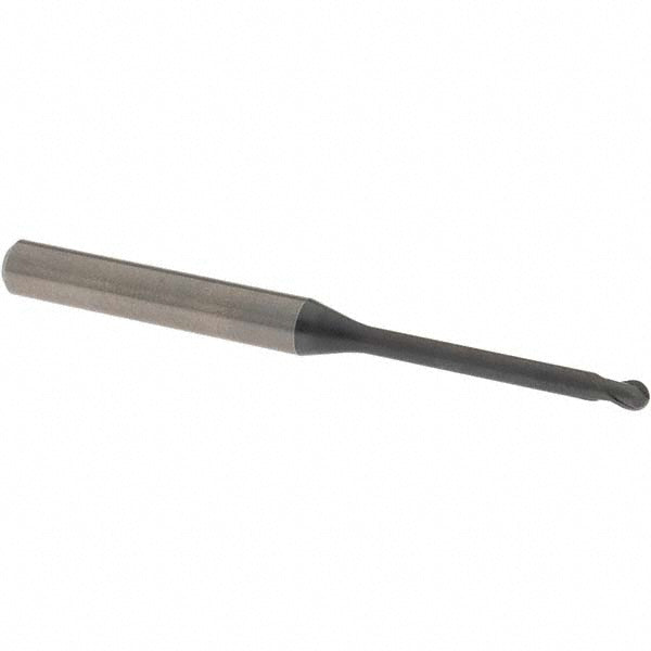 OSG 3123130 Ball End Mill 3.00 mm Dia, 2.40 mm LOC, 2 Flute, Solid Carbide