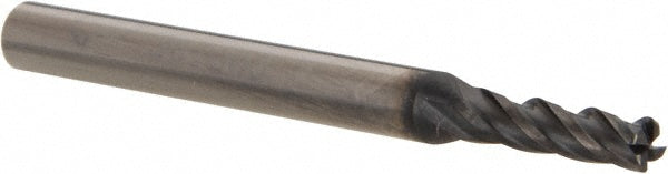 OSG 36700311 Corner Radius End Mill 3/32" Dia, 3/8" LOC, 0.0100" Radius, 4 Flute, Solid Carbide