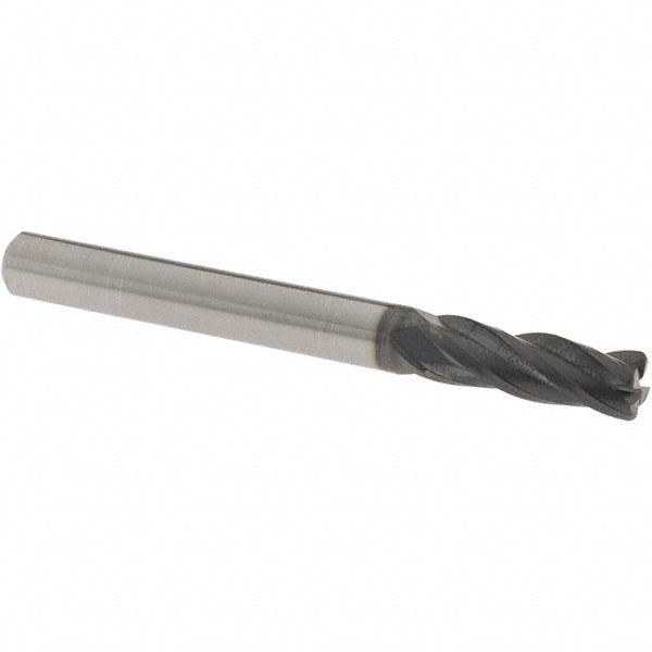 OSG 36701511 Corner Radius End Mill 1/4" Dia, 3/4" LOC, 0.0300" Radius, 4 Flute, Solid Carbide