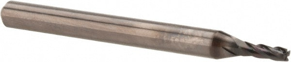 OSG 36040111 Square End Mill 1/16" Dia, 3/16" LOC, 4 Flute, Solid Carbide