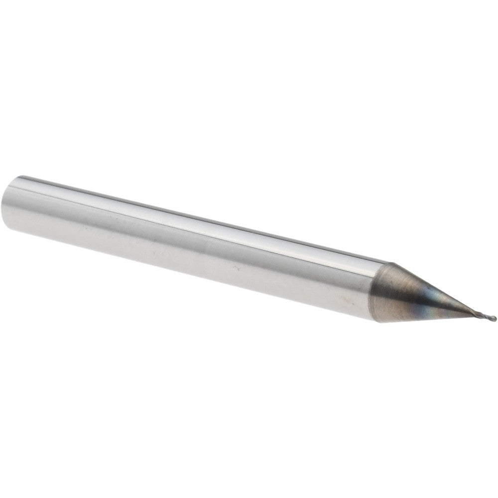 OSG 3105040 Ball End Mill 0.40 mm Dia, 0.80 mm LOC, 2 Flute, Solid Carbide
