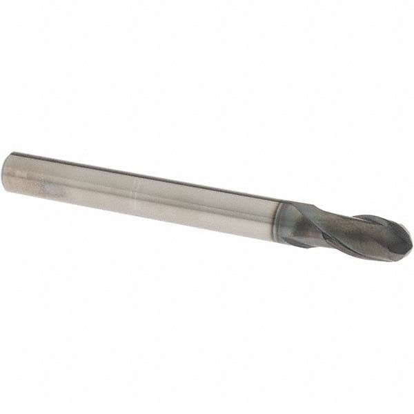 OSG 3106641 Ball End Mill 10.00 mm Dia, 18.00 mm LOC, 2 Flute, Solid Carbide