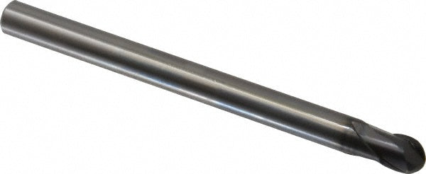 OSG 36100711 Ball End Mill 5/16" Dia, 5/16" LOC, 2 Flute, Solid Carbide