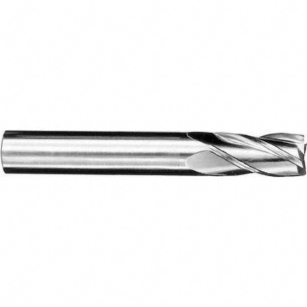 Kyocera SGS Precision Tools 41665 Square End Mill 12.00 mm Dia, 25.00 mm LOC, 4 Flute, Solid Carbide