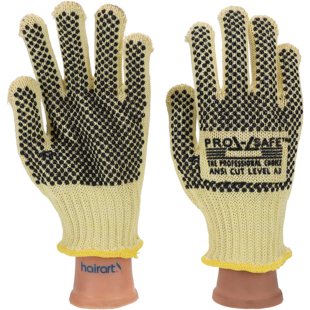 PRO-SAFE GLA-A5-XS Cut & Abrasion-Resistant Gloves Size XS, ANSI Cut A3, Polyvinylchloride, Kevlar