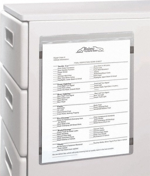C-LINE 83912 15 Pc Shop Ticket Holder Clear