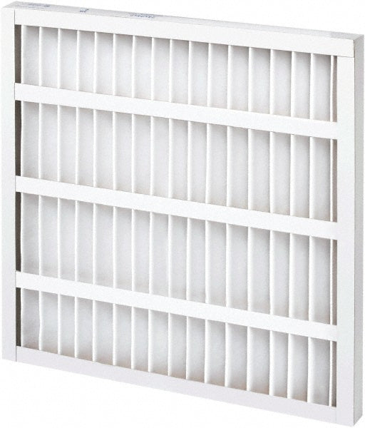 Pro-Source PS21147 Pleated Air Filter Wireless Pleated, MERV 8, Synthetic, 35% Efficient, 25" High, 25" Wide, 2" Deep