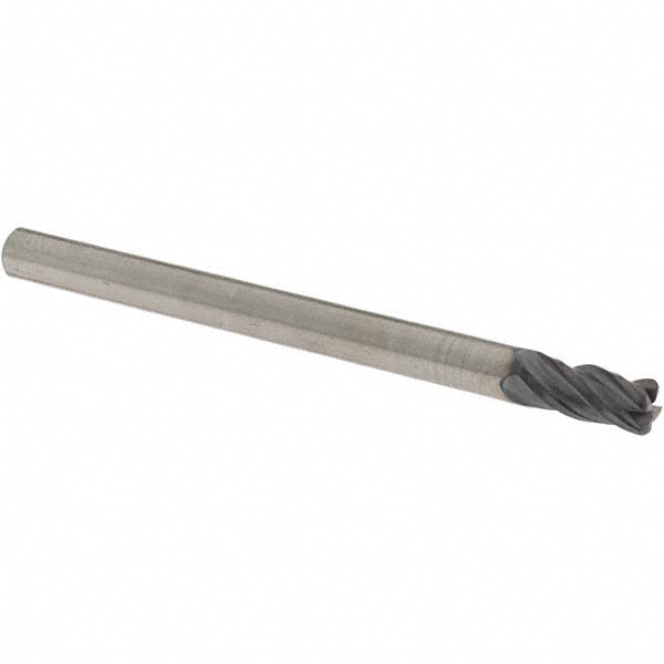 OSG HP434-2362 Corner Radius End Mill 6 mm Dia, 13 mm LOC, 1 mm Radius, 4 Flutes, Solid Carbide