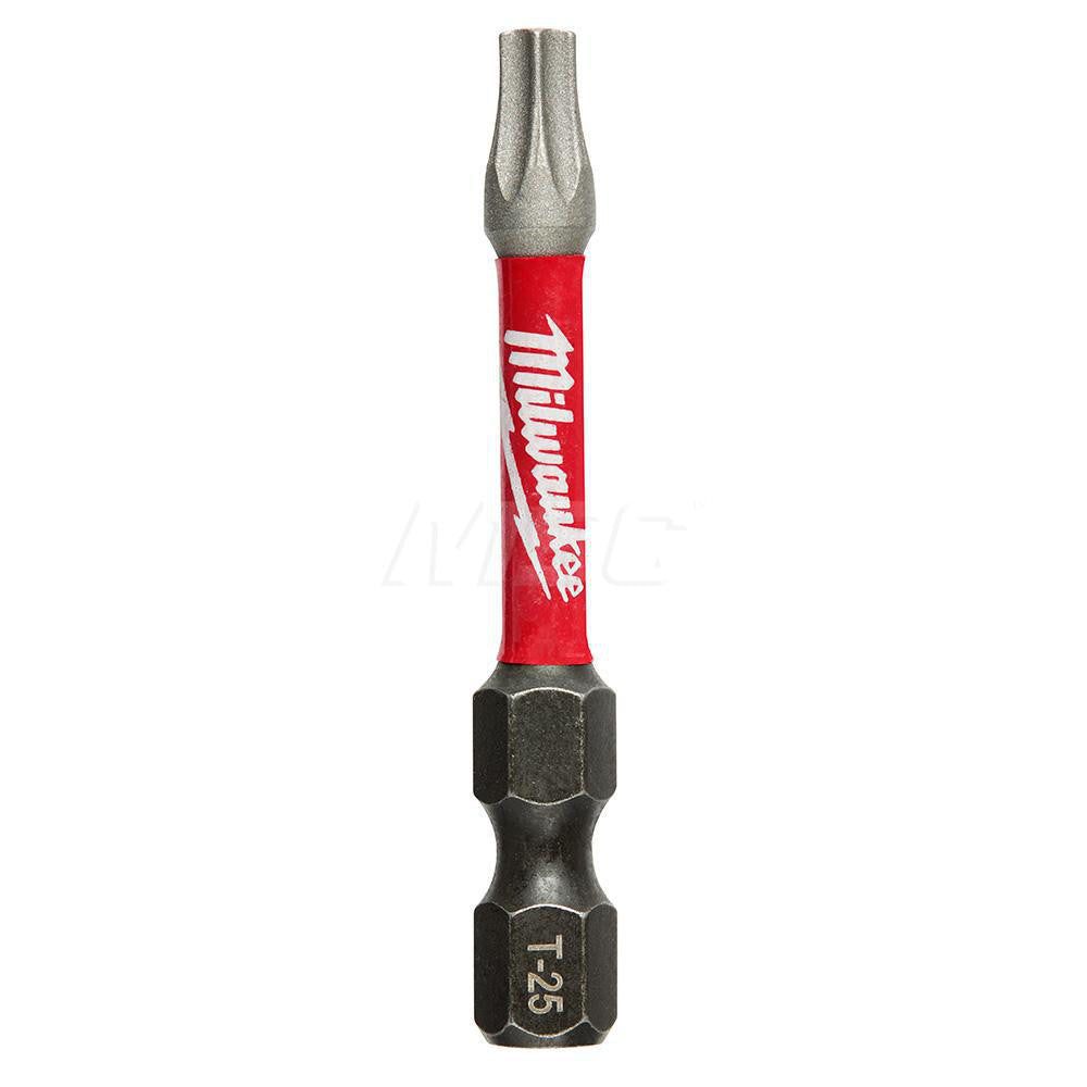 Milwaukee Tool 48-32-4485 Power Screwdriver Bit T25 Torx, 1/4" Hex Drive