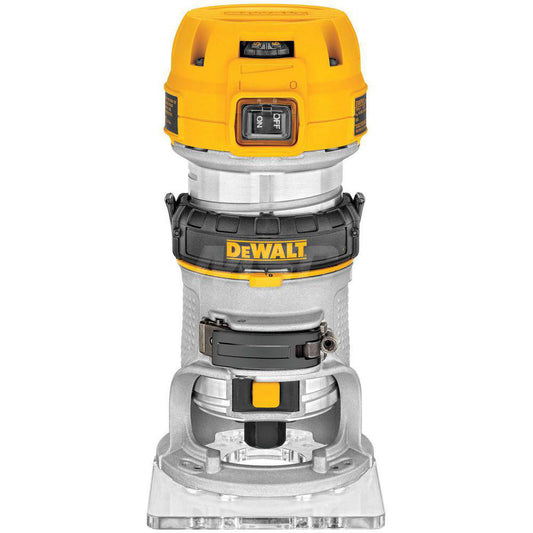 DeWALT DWP611 16,000 to 27,000 RPM, 1.25 HP, 7 Amp, Fixed Base Electric Router
