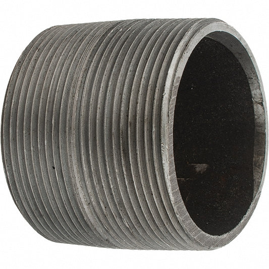 Value Collection 366.675GALCLOSE80 Galvanized Pipe Nipple 3-8", 2-5/8" Long, Schedule 80, Steel
