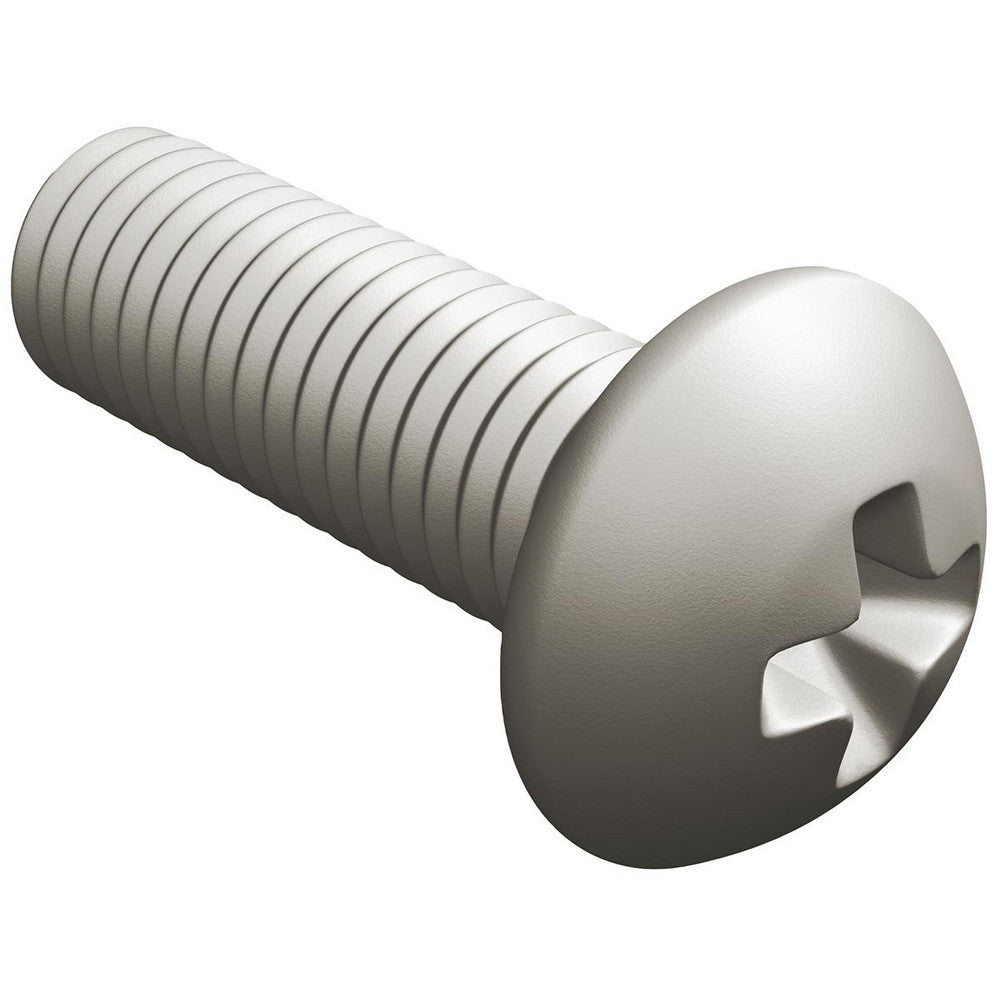 Value Collection 94071 Machine Screw #10-32 x 3/4" Length Under Head, Round Head, Phillips