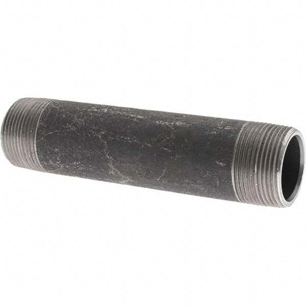 Value Collection 11/4165.1BLKBN80 Black Pipe Nipple 1-1/4" Dia x 6-1/2" Long, Schedule 80