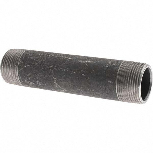 Value Collection 11/4165.1BLKBN80 Black Pipe Nipple 1-1/4" Dia x 6-1/2" Long, Schedule 80