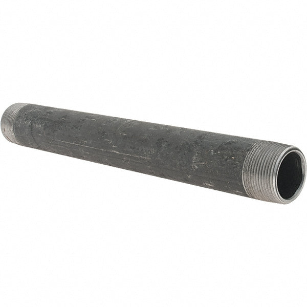 Value Collection 11/4330.2BLKBN80 Black Pipe Nipple 1-1/4" Dia x 13" Long, Schedule 80