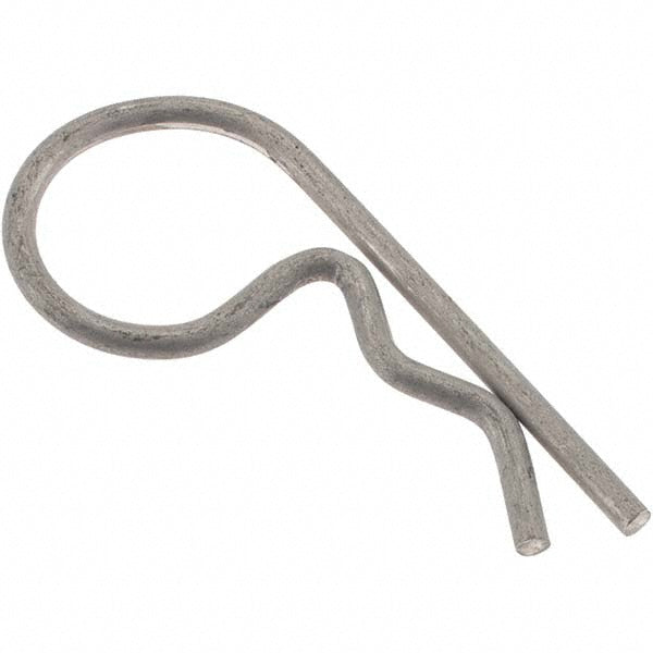 Value Collection 22-05 3/8 to 7/16" Shaft Diam, 1-7/8" Long, 0.092" Wire Diam, Hair Pin Cotter