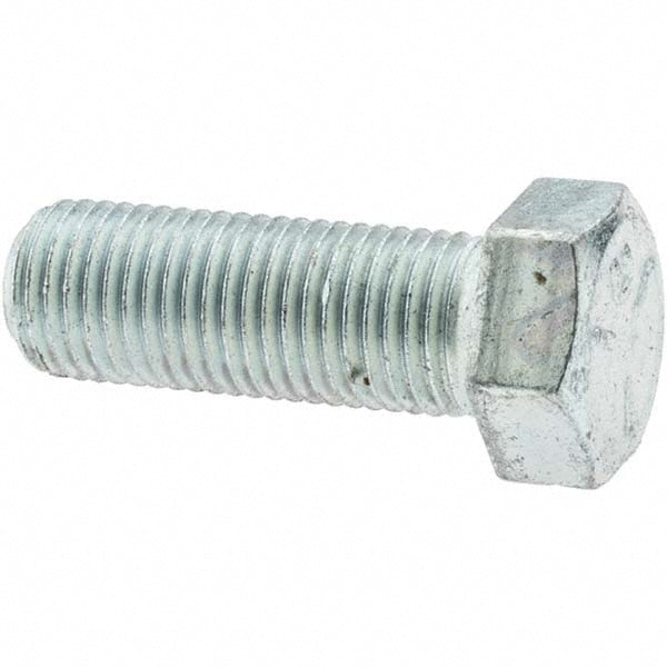 Value Collection 30255 Hex Head Cap Screw 7/16-20 x 1-1/4", Grade 5 Steel, Zinc-Plated