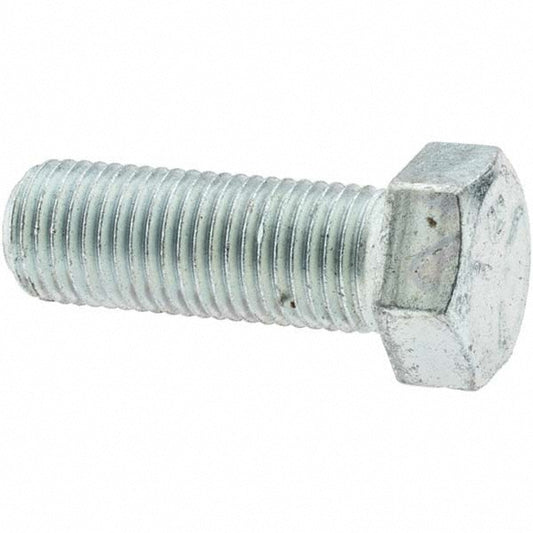 Value Collection 30255 Hex Head Cap Screw 7/16-20 x 1-1/4", Grade 5 Steel, Zinc-Plated