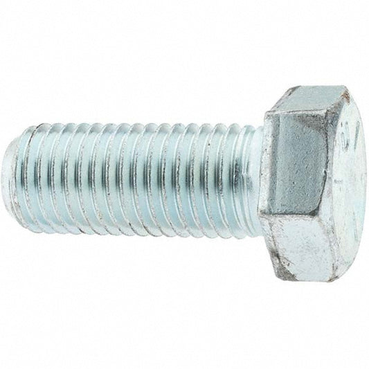 Value Collection -30170-21/2 Hex Head Cap Screw 1-8 x 2-1/2", Grade 5 Steel, Zinc-Plated