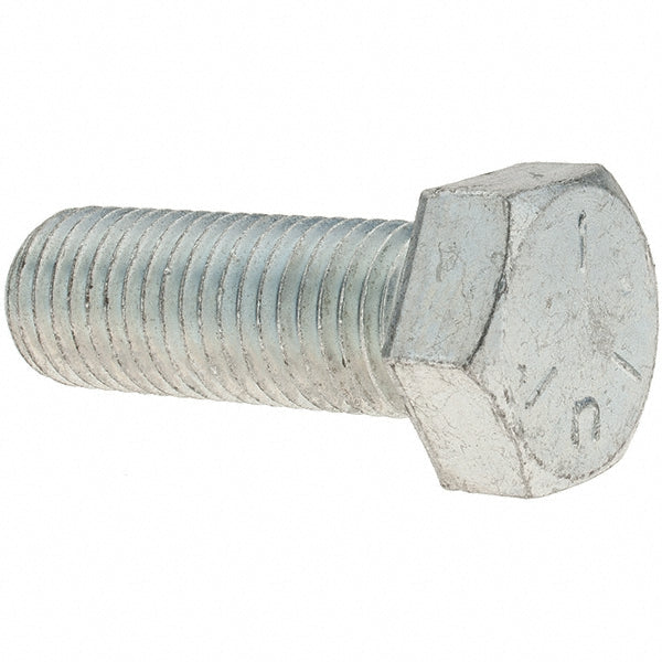 Value Collection -30165-21/2 Hex Head Cap Screw 7/8-9 x 2-1/2", Grade 5 Steel, Zinc-Plated