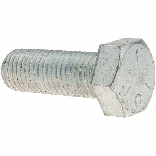 Value Collection -30165-21/2 Hex Head Cap Screw 7/8-9 x 2-1/2", Grade 5 Steel, Zinc-Plated