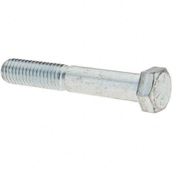 Value Collection 30086 Hex Head Cap Screw 7/16-14 x 2-3/4", Grade 5 Steel, Zinc-Plated