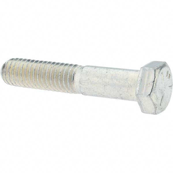 Value Collection 30058 Hex Head Cap Screw 3/8-16 x 2", Grade 5 Steel, Zinc-Plated