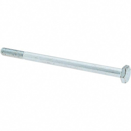 Value Collection 30016 Hex Head Cap Screw 1/4-20 x 4", Grade 5 Steel, Zinc-Plated