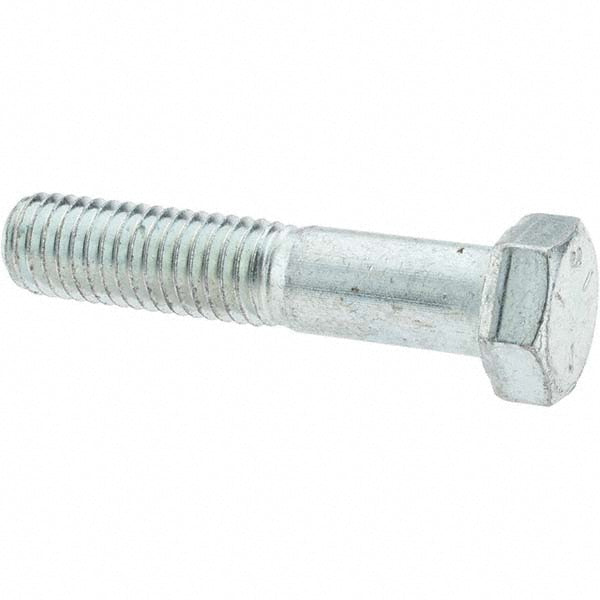 Value Collection 30110 Hex Head Cap Screw 1/2-13 x 2-1/2", Grade 5 Steel, Zinc-Plated