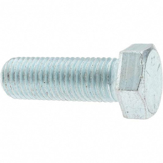 Value Collection -30170-3 Hex Head Cap Screw 1-8 x 3", Grade 5 Steel, Zinc-Plated