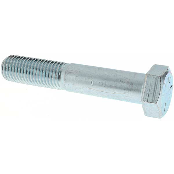 Value Collection -30170-51/2 Hex Head Cap Screw 1-8 x 5-1/2", Grade 5 Steel, Zinc-Plated
